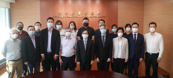 藥物監督管理局與澳門國際大健康行業協會交流大健康產業發展
