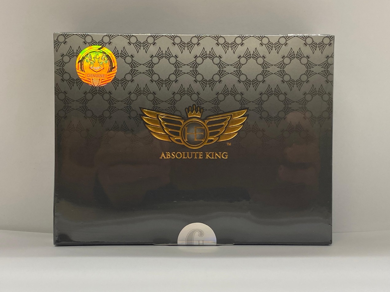 衞生署今日(九月二十八日)呼籲市民切勿購買或服用一款名為「HE ABSOLUTE KING」的壯陽產品,因為產品被發現含有未標示的受管制成分。圖示該款產品。